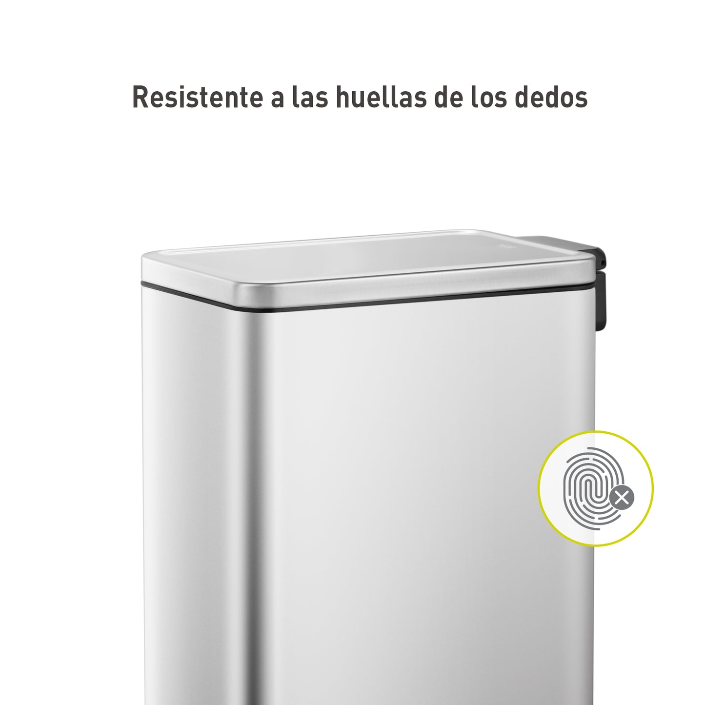 EKO Stella Slim 30L - Cubo de Basura Cocina con Pedal y Tapa Cierre Suave