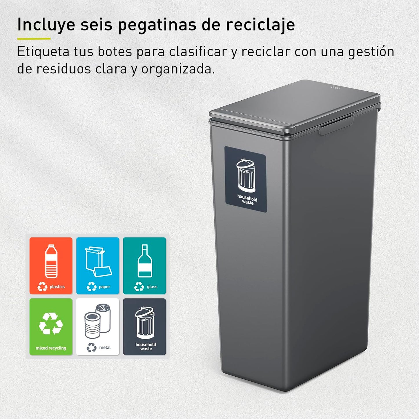 EKO - Morandi - Cubo Sensor 30 L
