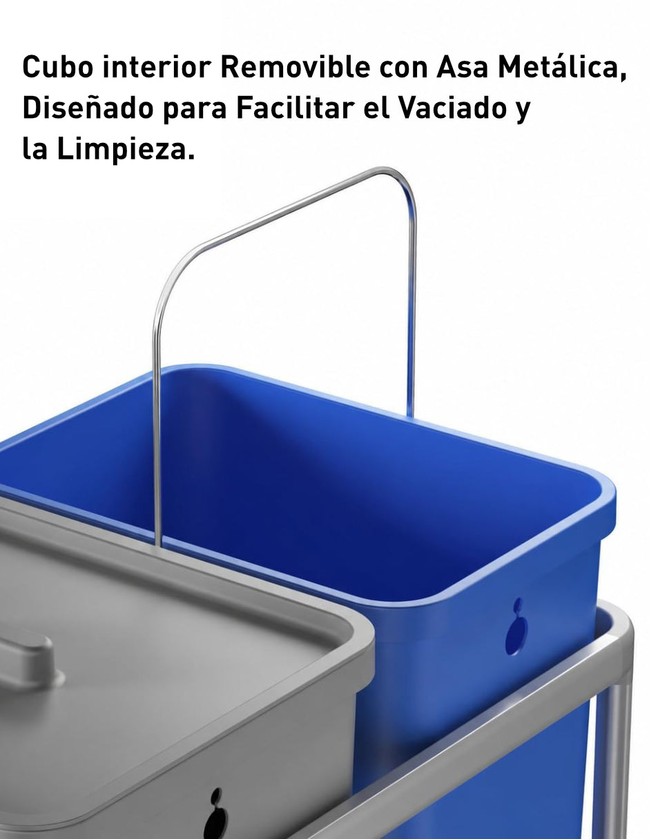EKO - Extraíble - Cubo 34 L + 24 L