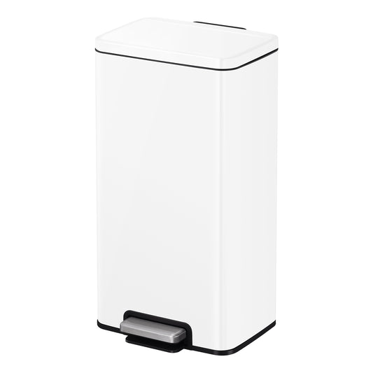 EKO Madison 30L Cubo de Basura Cocina Blanco
