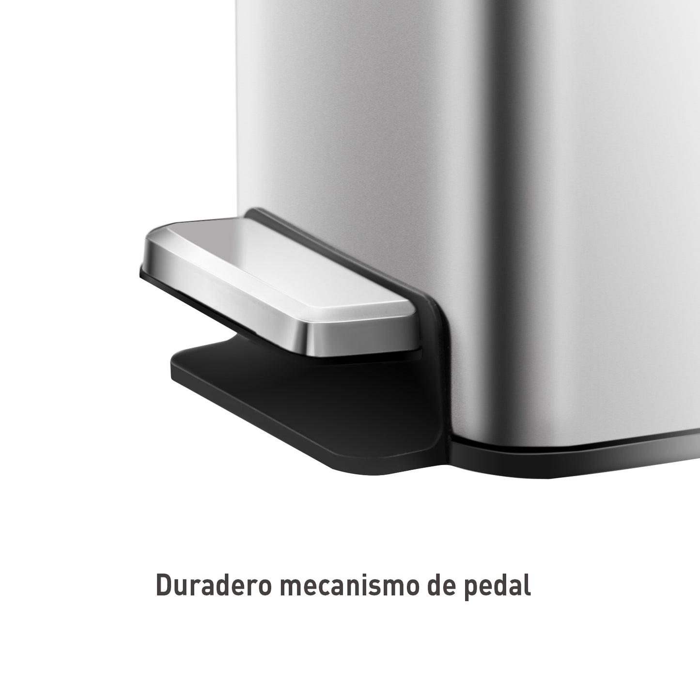 EKO Stella Slim 30L - Cubo de Basura Cocina con Pedal y Tapa Cierre Suave