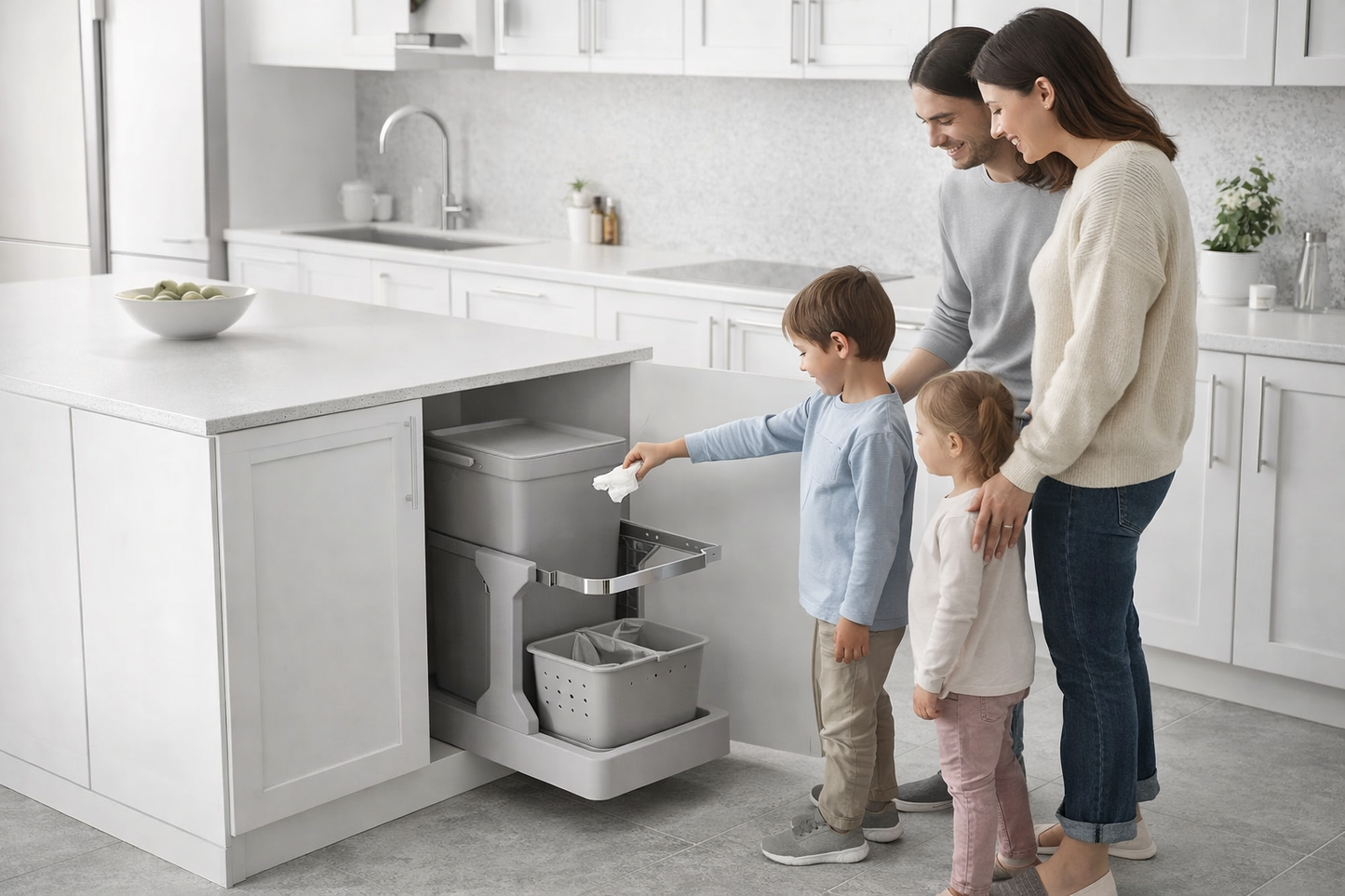 EKO - Extraible - Cubo 20 L + 4 L