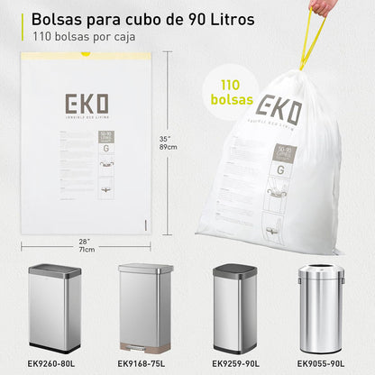EKO - Bolsas de Basura G 50–90 L - 110