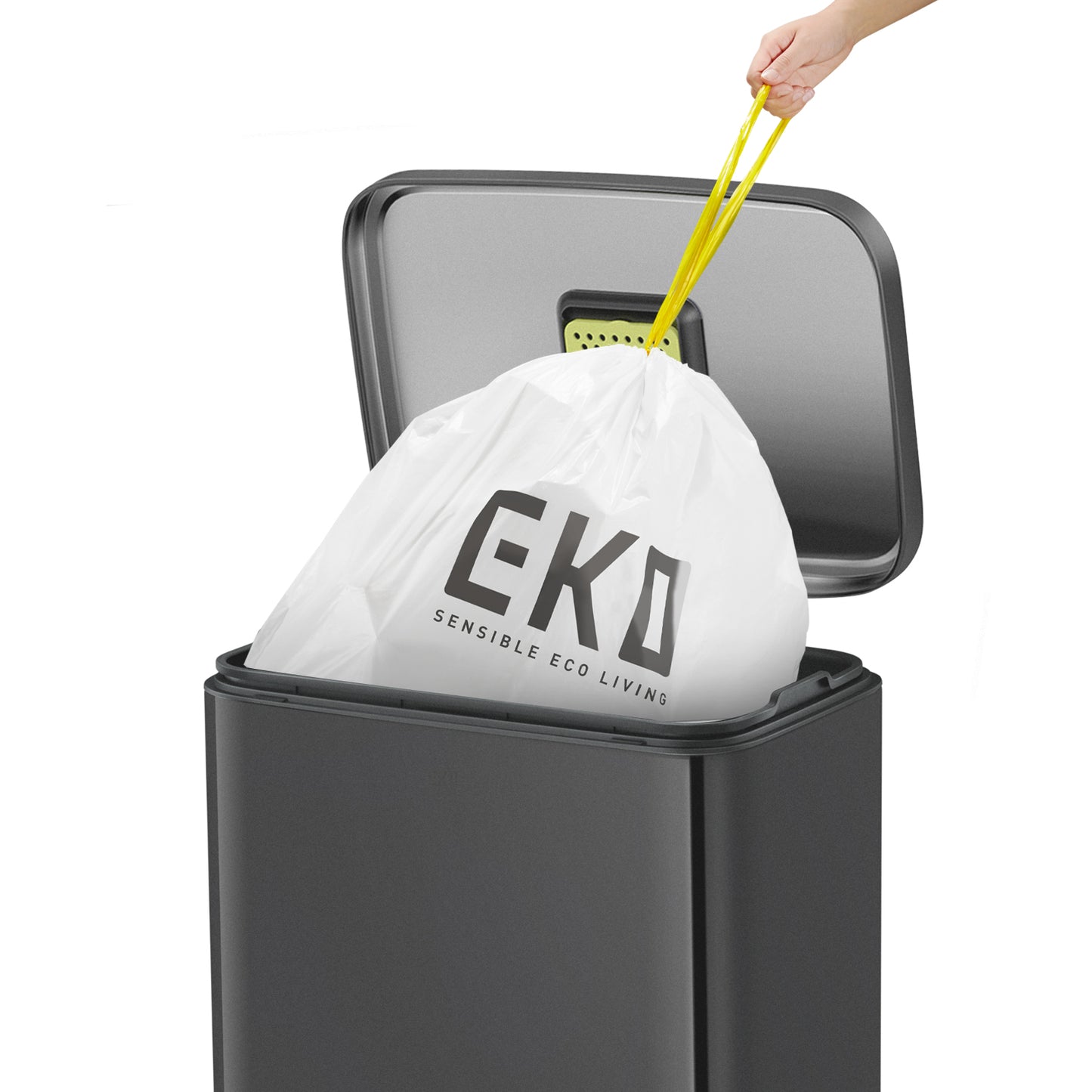 EKO - Madison - Cubo Pedal  50 L Negro