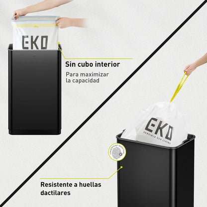 EKO - Mirage - Cubo Sensor 50 L Negro