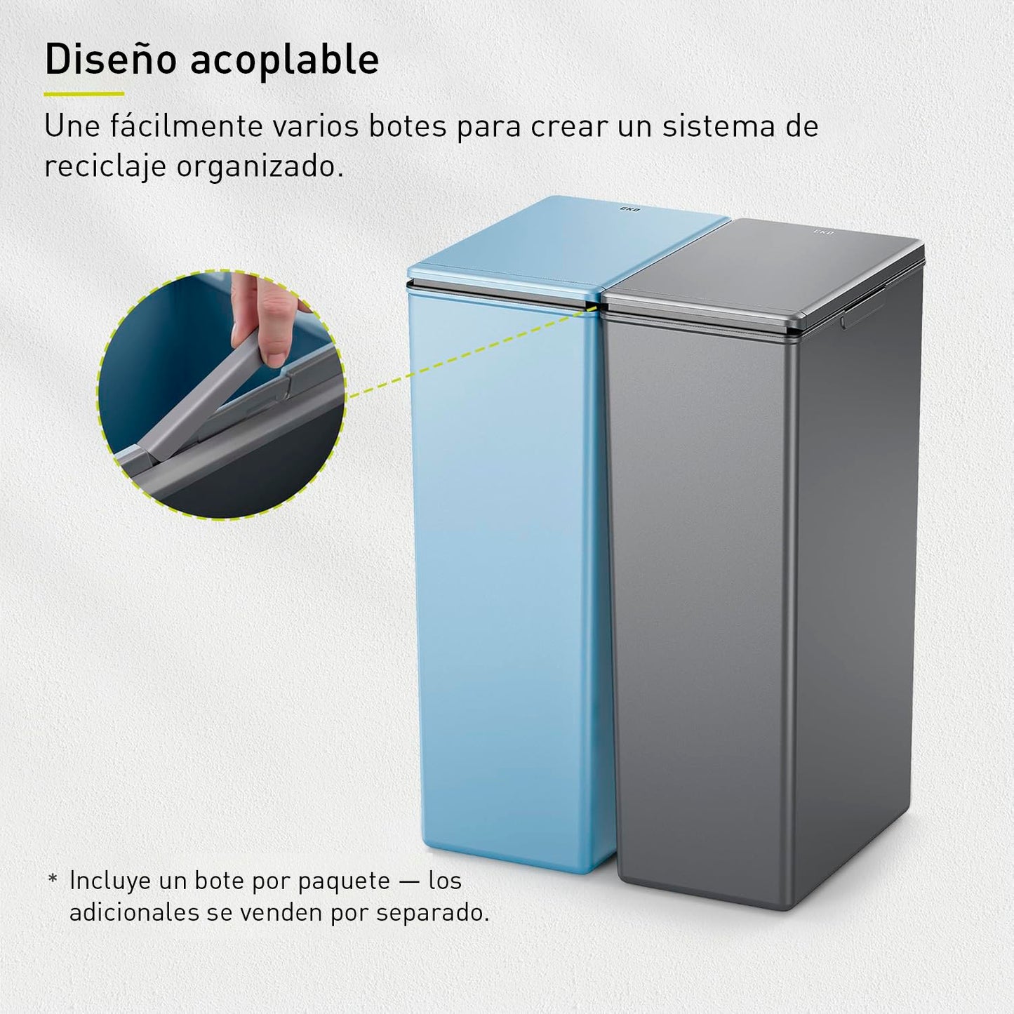 EKO - Morandi - Cubo Sensor 40 L
