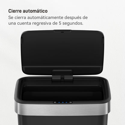 EKO - Hana - Cubo Sensor 50 L Negro