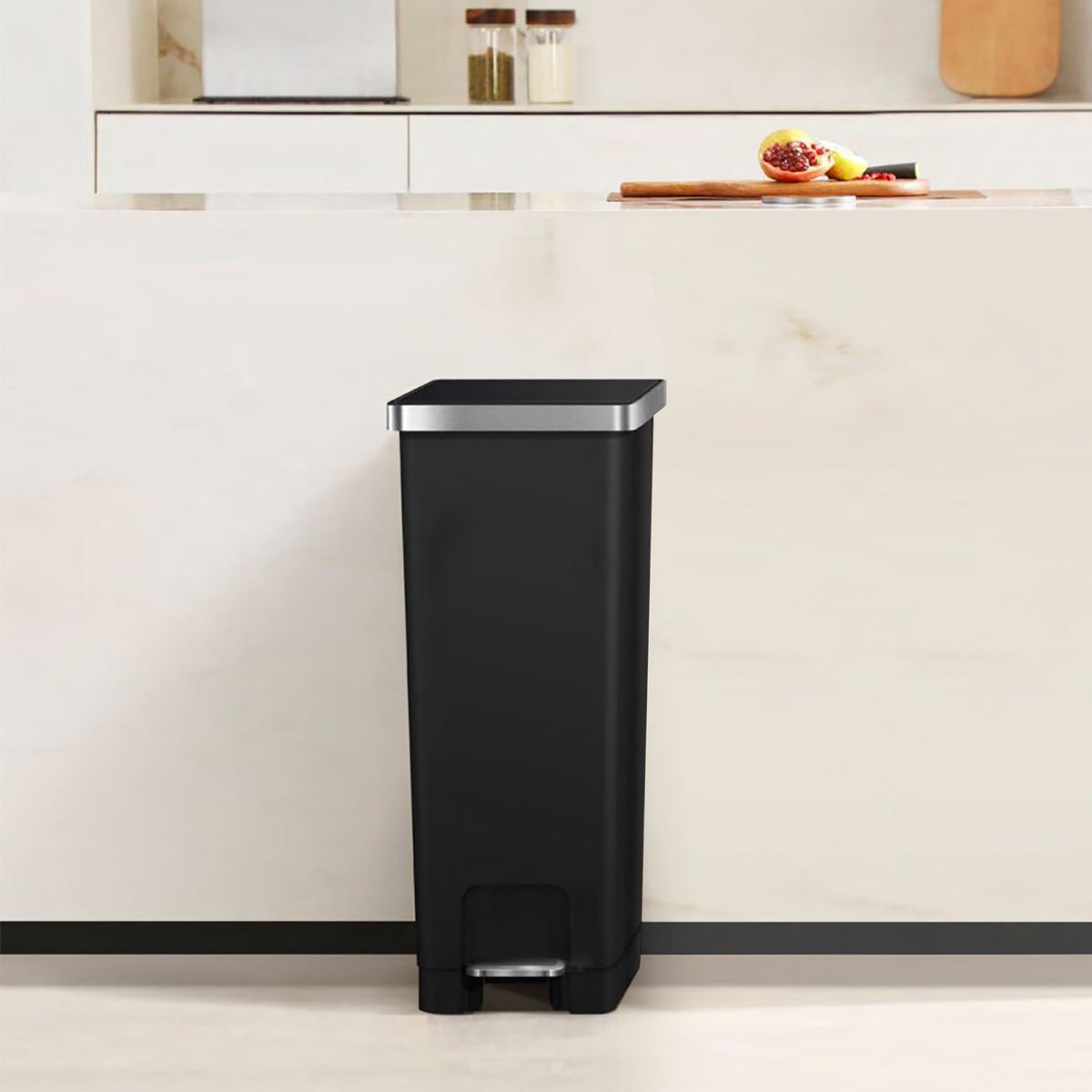 EKO - Hana - Cubo Pedal 30 L Negro
