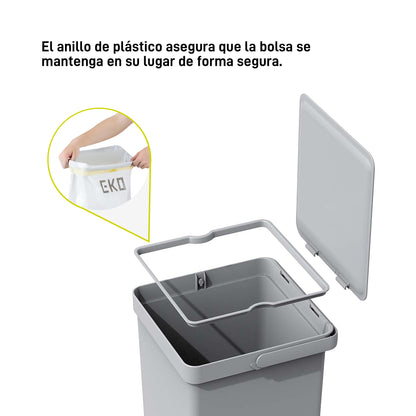 EKO - Extraible - Cubo 20 L + 15 L