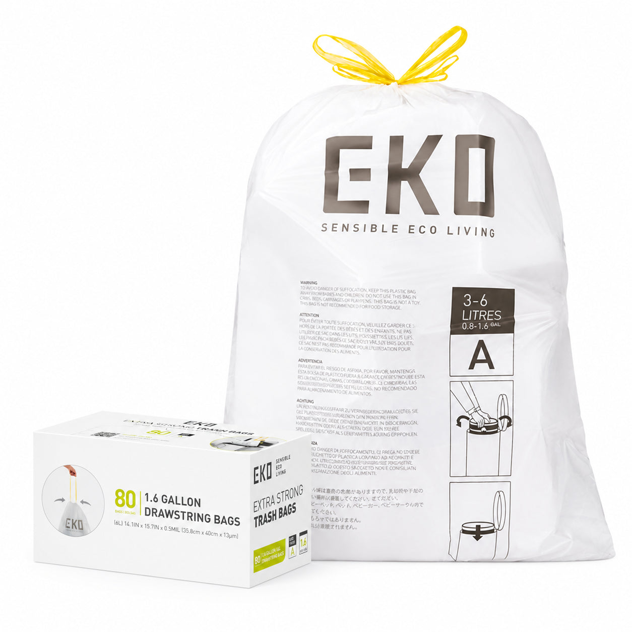 EKO - Bolsas de Basura A 3–6 L