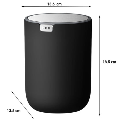 EKO - Fandy - Cubo 2.2 L Negro