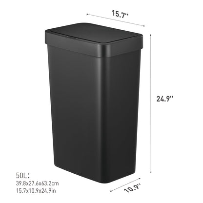 EKO - Hana - Cubo Sensor 50 L Negro