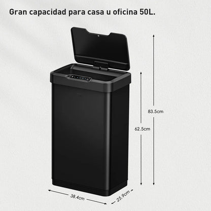 EKO - Mirage - Cubo Sensor 50 L Negro