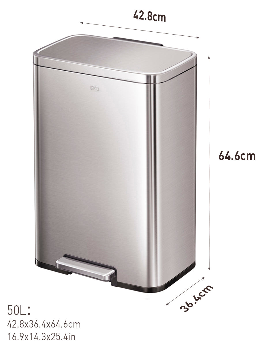 EKO - Madison - Cubo Pedal 25 L + 20 L