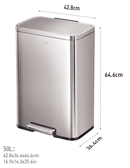EKO - Madison - Cubo Pedal 25 L + 20 L