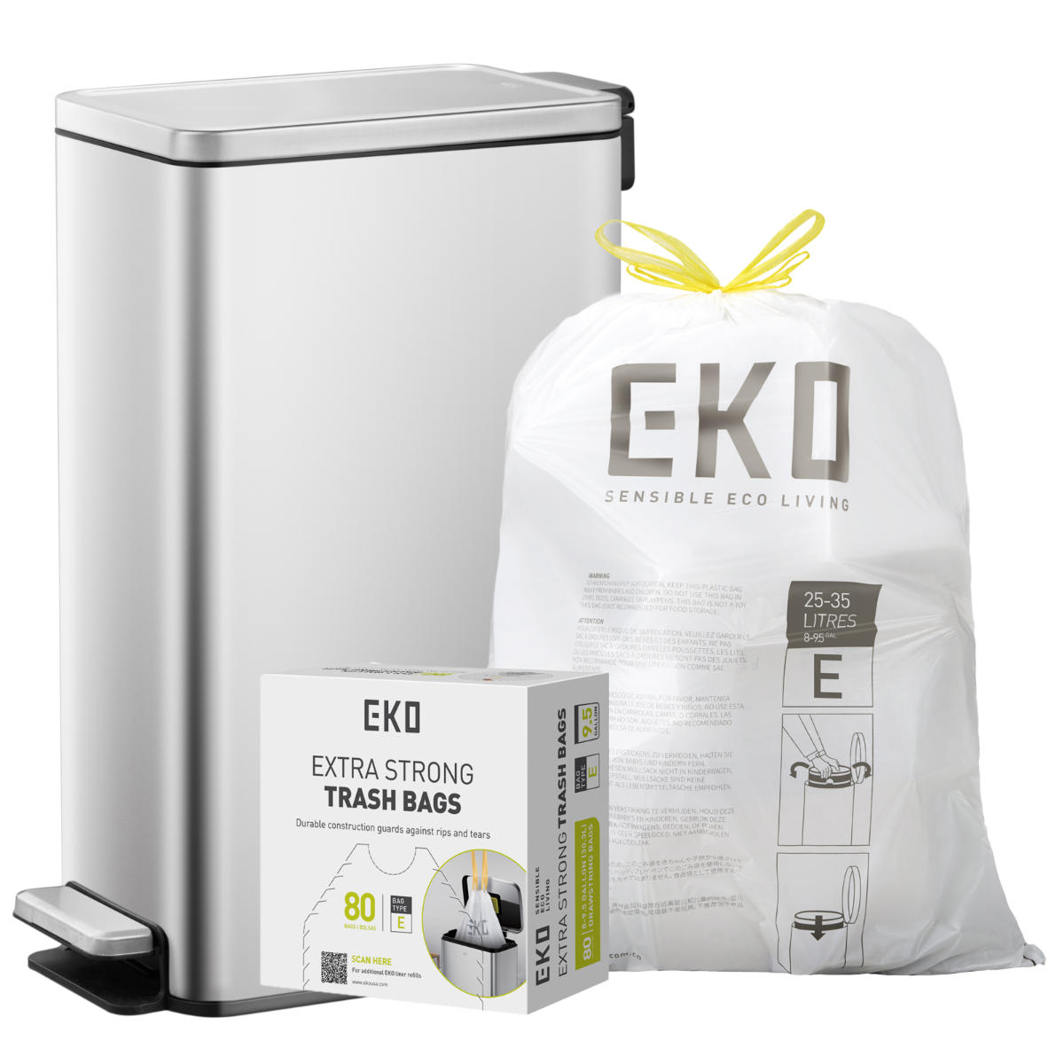 EKO - Stella - Cubo Pedal 30 L