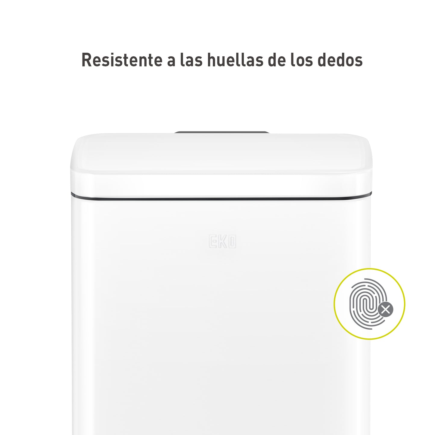 EKO - Madison - Cubo Pedal 30 L Blanco