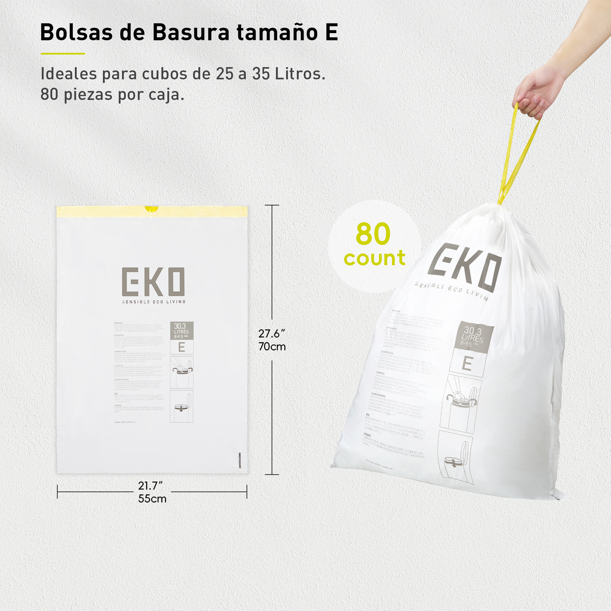 EKO - Bolsas de Basura E 25–35 L