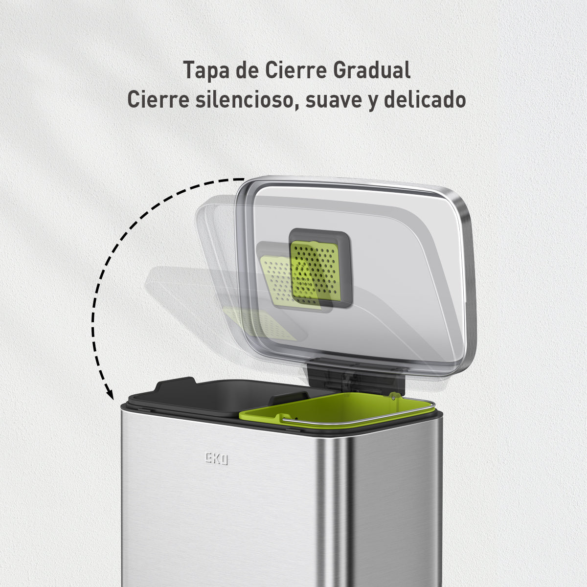EKO - Madison - Cubo Pedal 25 L + 20 L