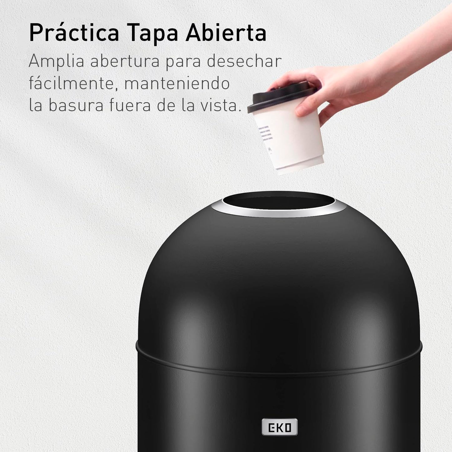 EKO - Eternal - Cubo 30 L Negro