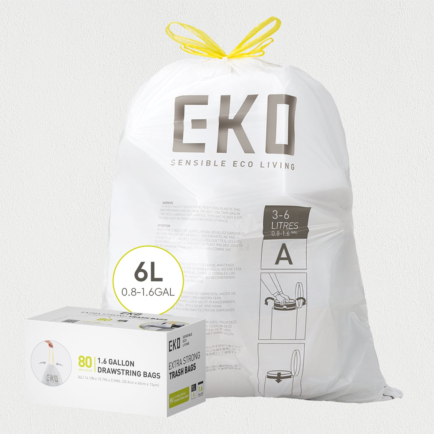 EKO - Bolsas de Basura A 3–6 L