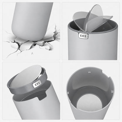EKO - Fandy - Cubo 2,2 L Gris