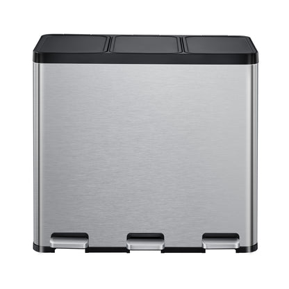 EKO - Essential - Cubo Pedal 20 L + 20 L + 20 L