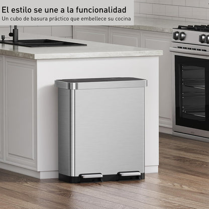 EKO - Hana - Cubo Pedal 40 L + 28 L