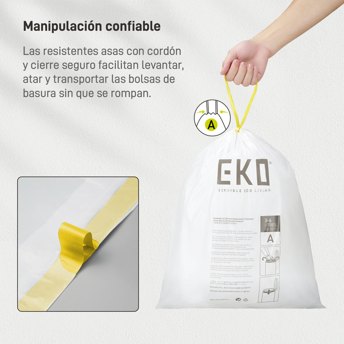 EKO - Bolsas de Basura A 3–6 L