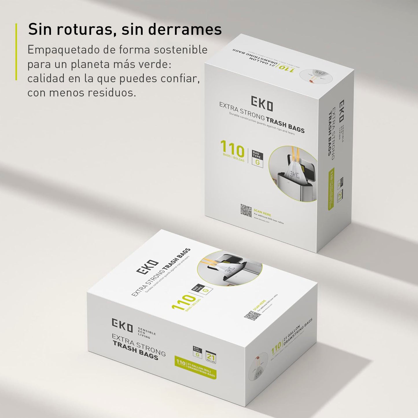 EKO - Bolsas de Basura G 50–90 L - 110