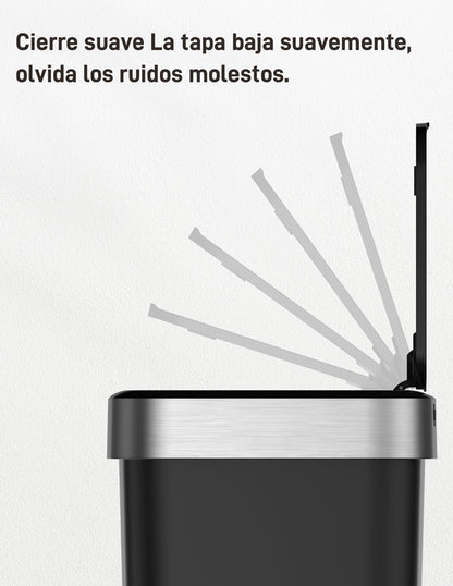 EKO - Hana - Cubo Sensor 50 L Negro