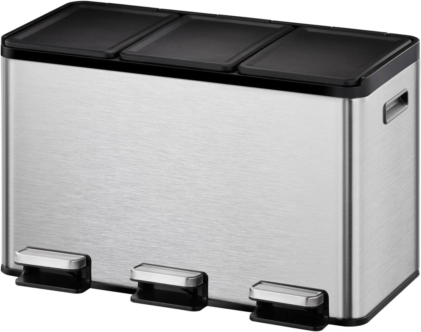 EKO - Essential - Cubo Pedal 10 L + 10 L + 10 L