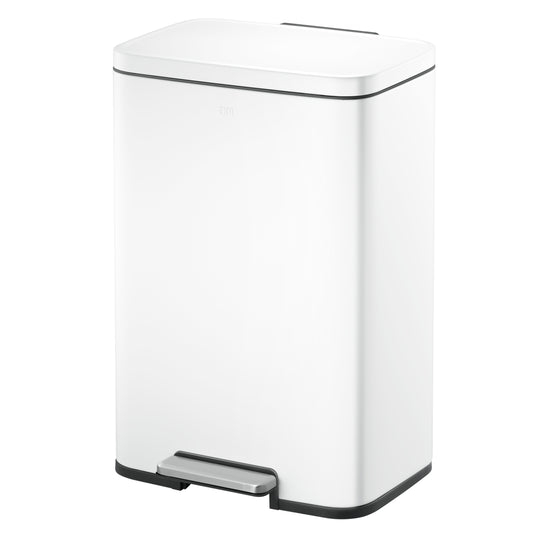 EKO - Madison - Cubo Pedal 50 L Blanco