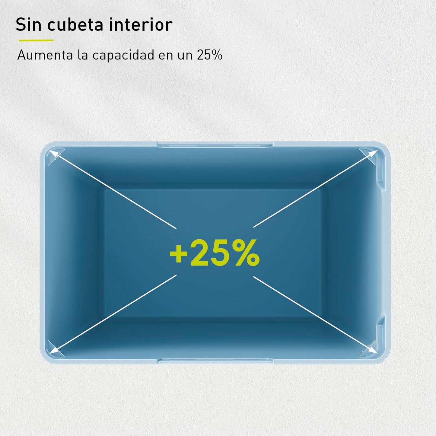 EKO - Morandi - Cubo Sensor 30 L Azul