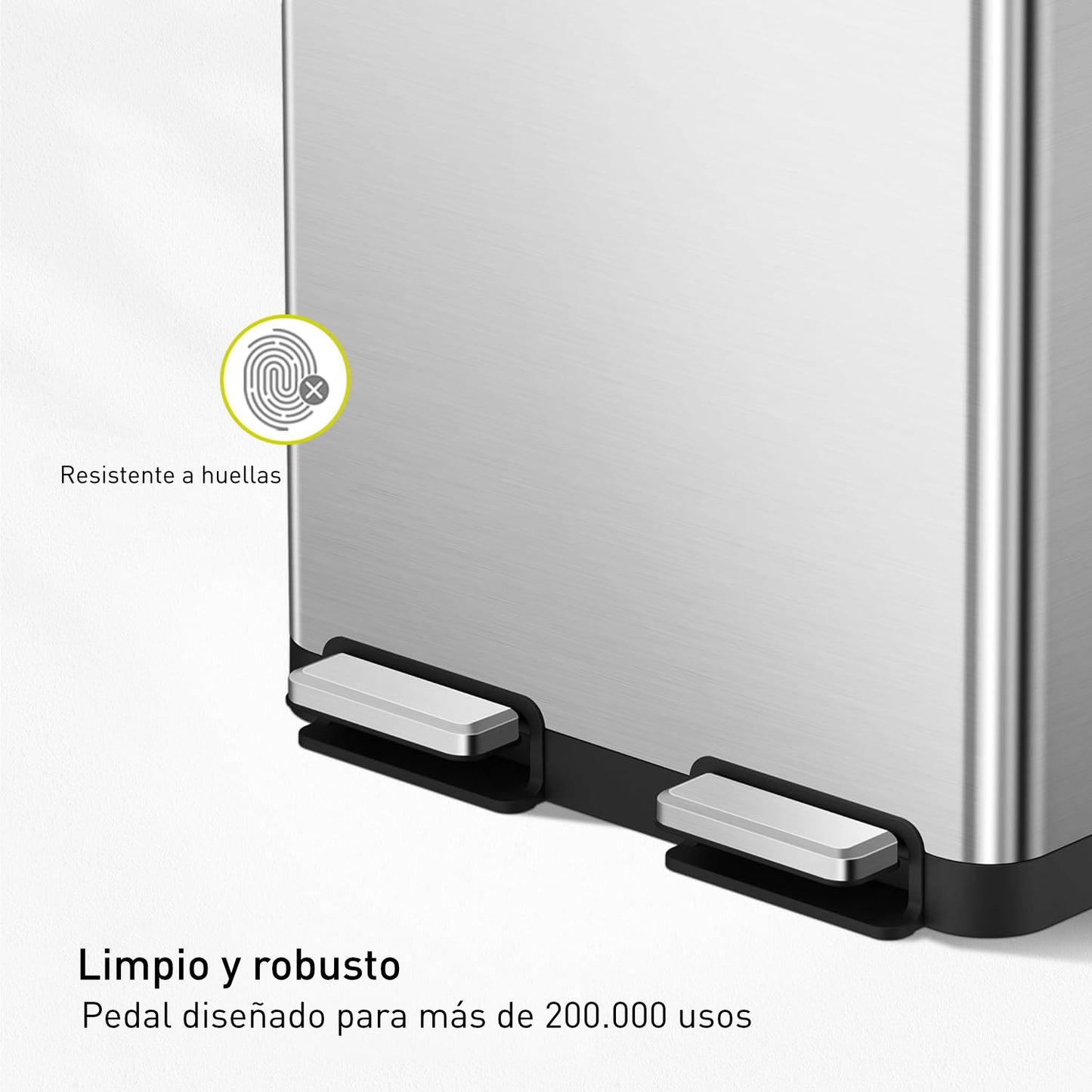 EKO - Hana - Cubo Pedal 40 L + 28 L
