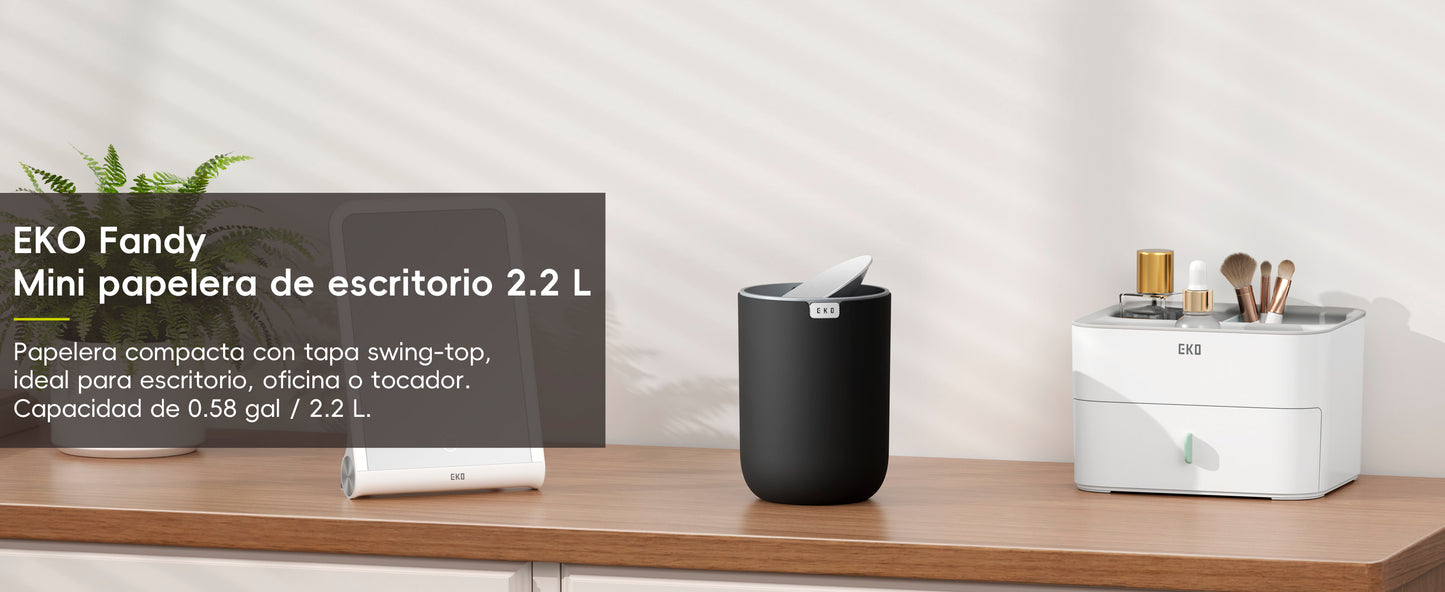 EKO - Fandy - Cubo 2.2 L Negro