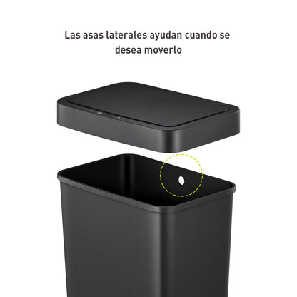 EKO - Hana - Cubo Sensor 50 L Negro