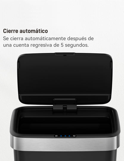 EKO - Hana - Cubo Sensor 50 L Negro