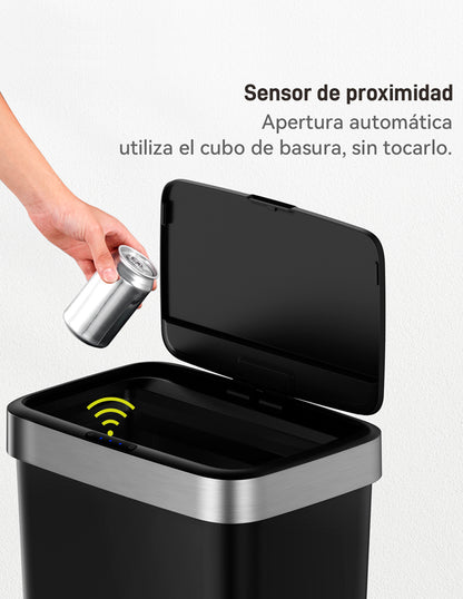 EKO - Hana - Cubo Sensor 50 L Negro