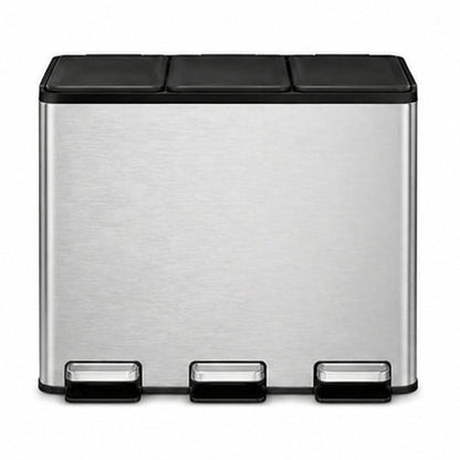 EKO - Essential - Cubo Pedal 10 L + 10 L + 10 L
