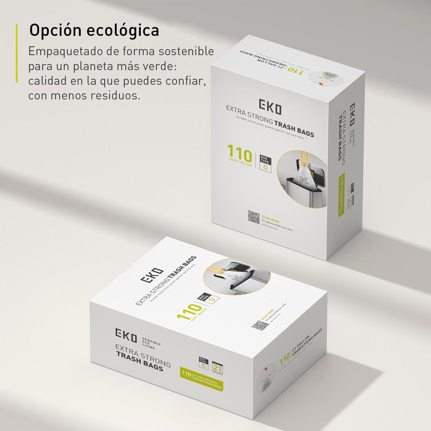 EKO - Bolsas de Basura G 50–90 L - 110