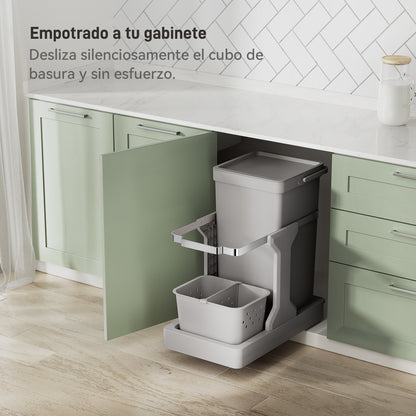 EKO - Extraible - Cubo 20 L + 4 L