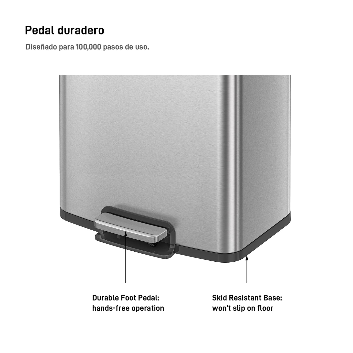 EKO - Titus - Cubo Pedal 50 L
