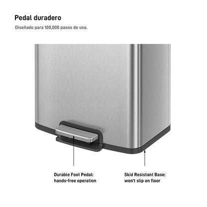 EKO - Titus - Cubo Pedal 50 L