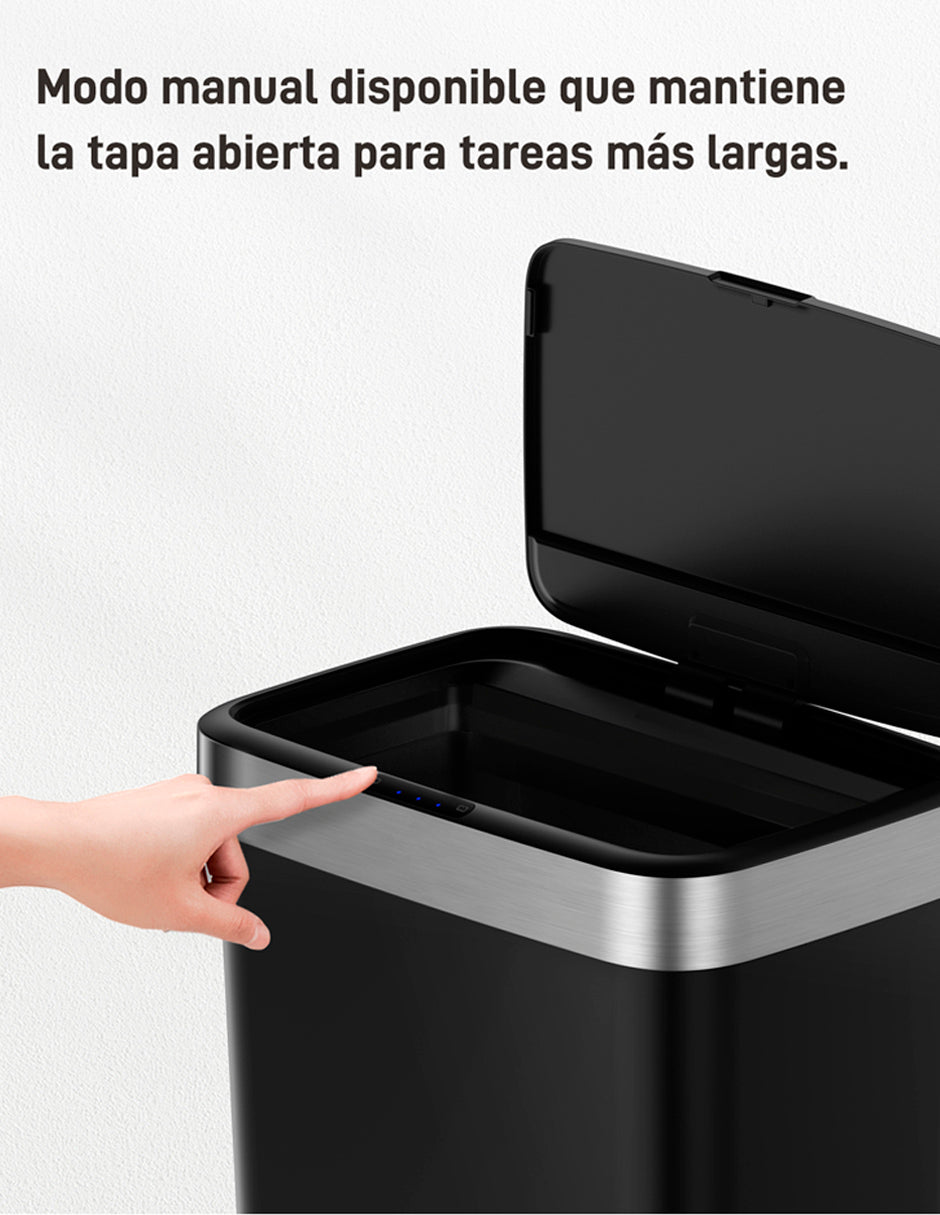 EKO - Hana - Cubo Sensor 50 L Negro