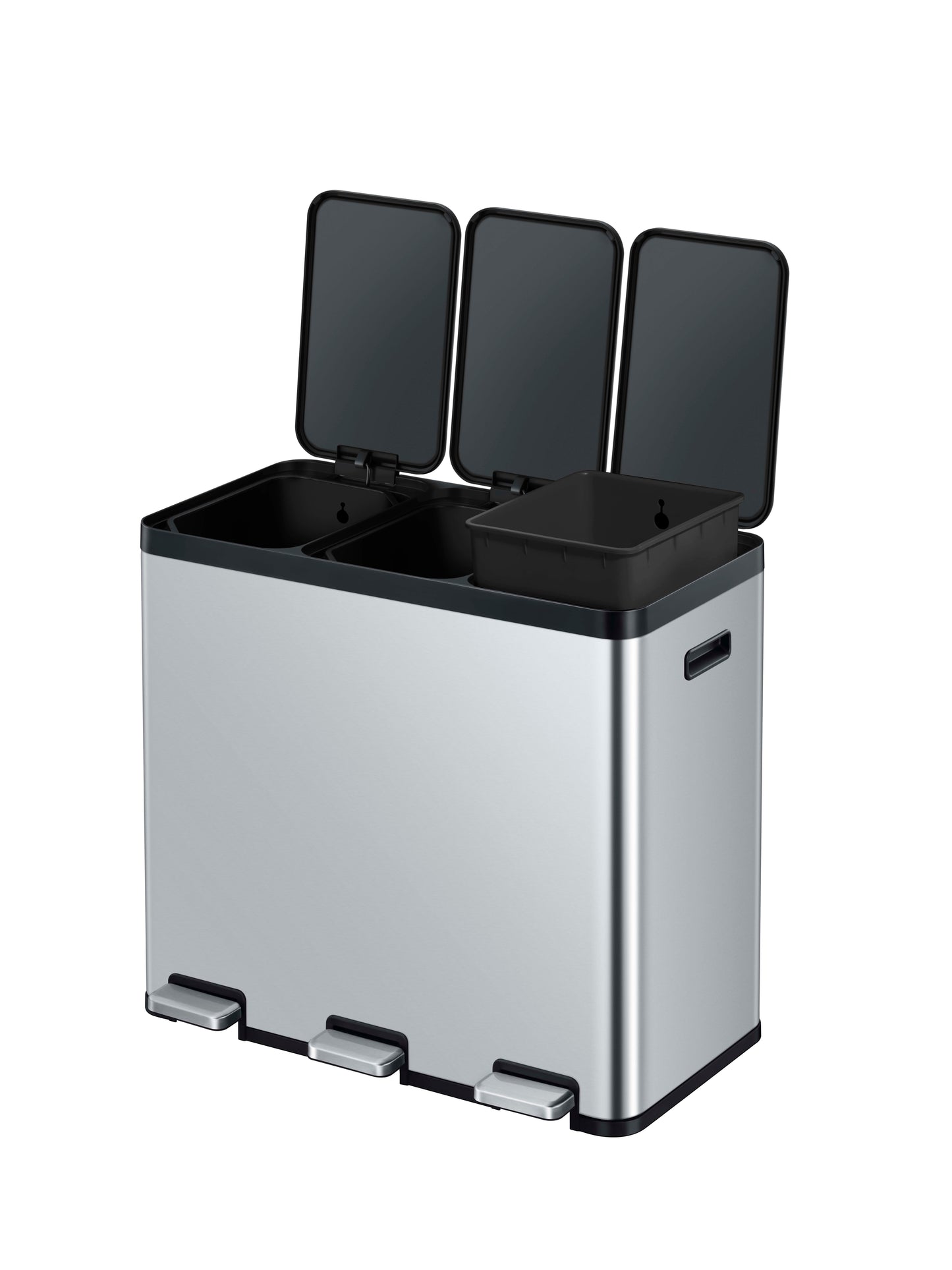 EKO - Essential - Cubo Pedal 20 L + 20 L + 20 L