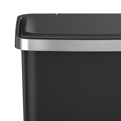 EKO - Hana - Cubo Pedal 15 L Negro