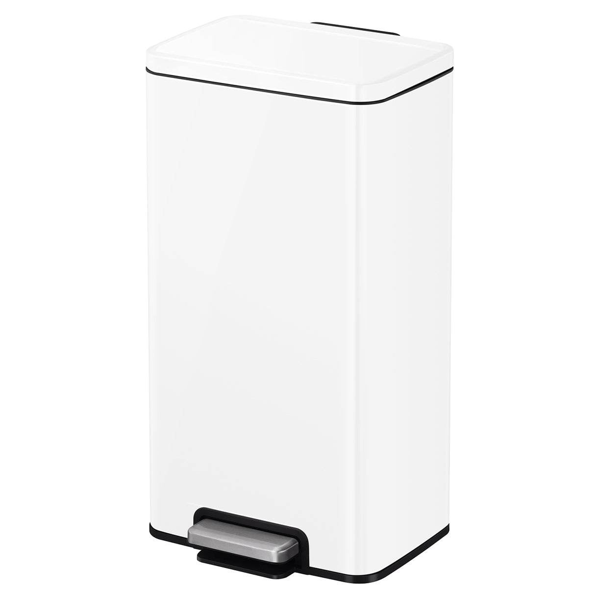EKO - Madison - Cubo Pedal 30 L Blanco