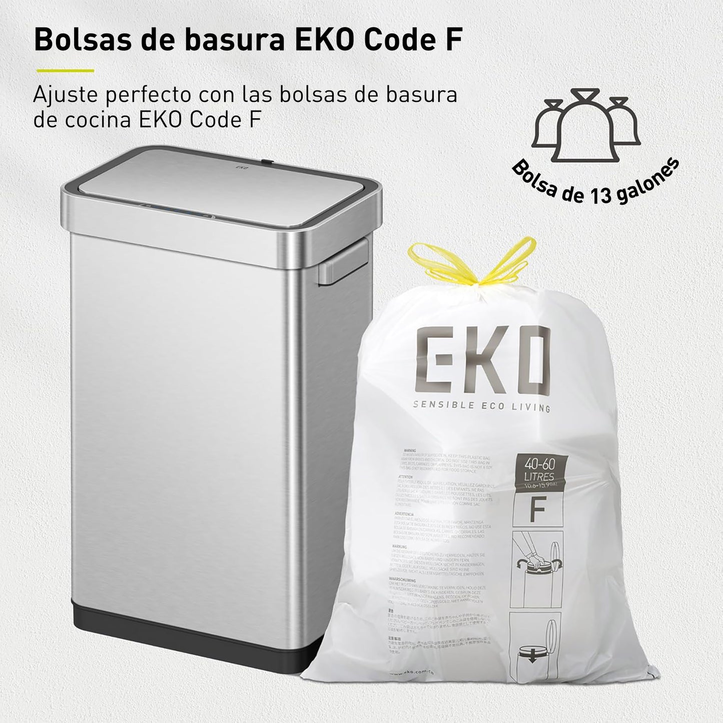 EKO - Mirage - Cubo Sensor 50 L