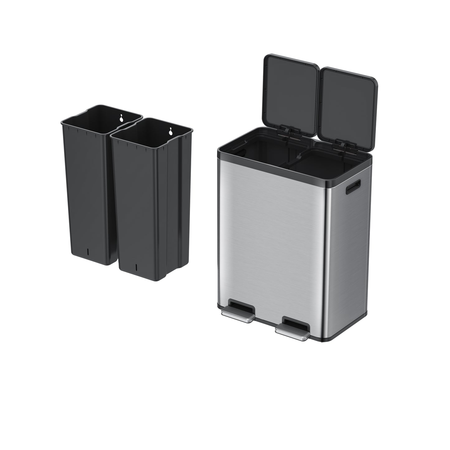 EKO - Essential - Cubo Pedal 30 L + 30 L